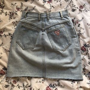 Guess denim skirt